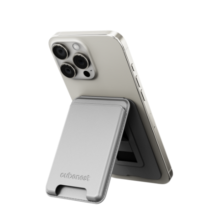 Cubenest Premium magnetische Wallet und Ständer WT01S Titan