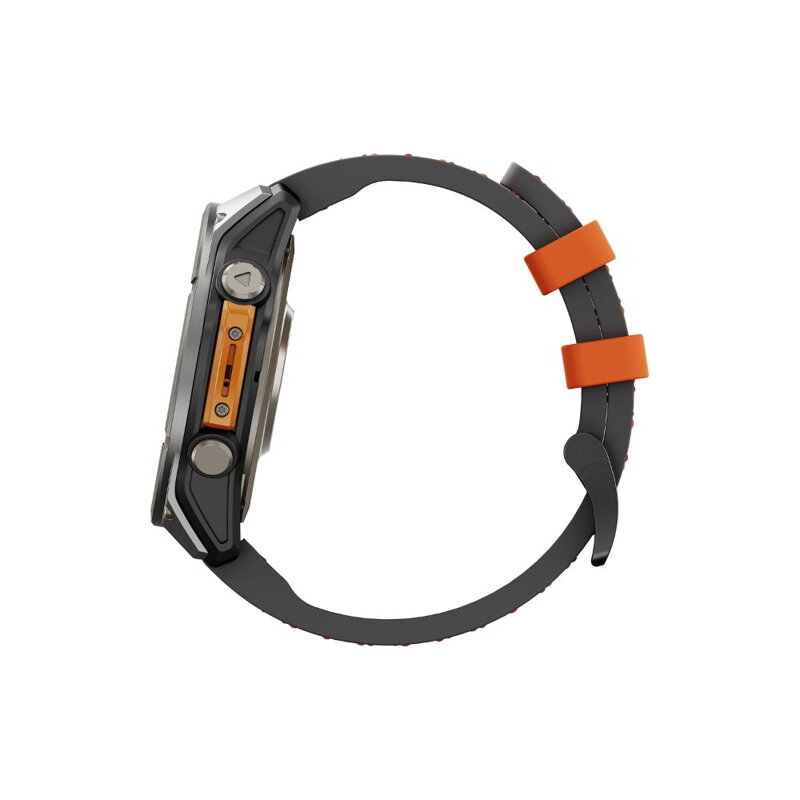 Garmin Watch Premium Sport Armband QuickFit 22 mm Grau-Orange