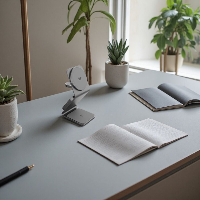 Cubenest Qi2.2 3in1 Magnetisches Kabelloses Ladegerät SQS314 Pro Samsung Watch