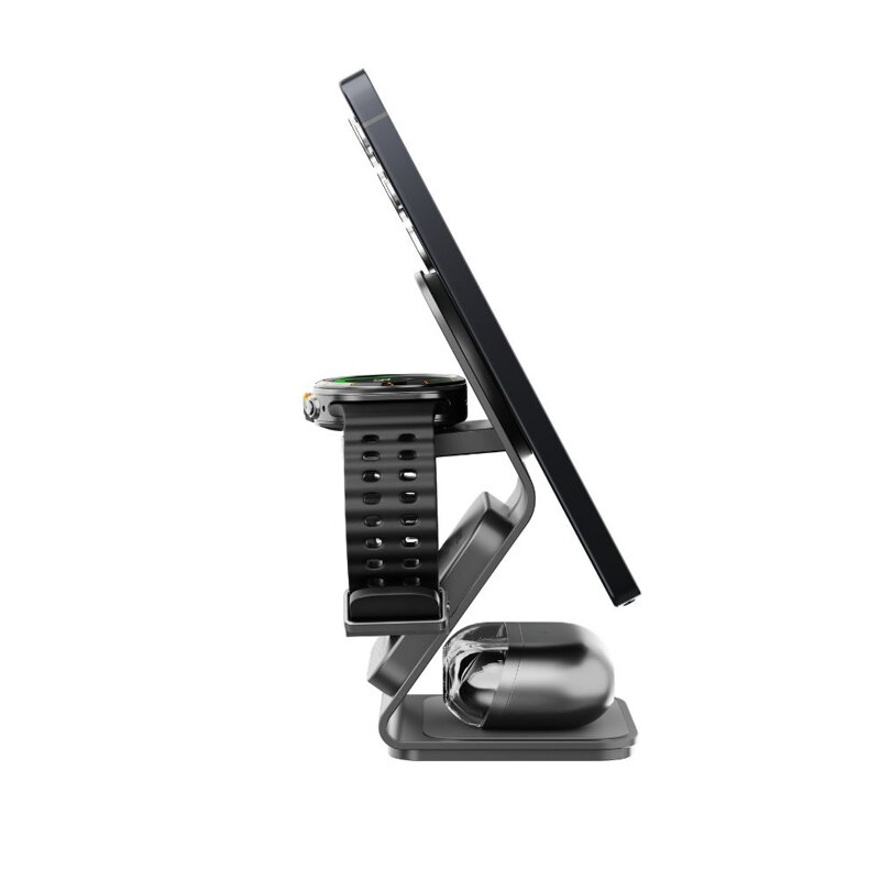 Cubenest Qi2.2 3in1 Magnetisches Kabelloses Ladegerät SQS314 Pro Samsung Watch