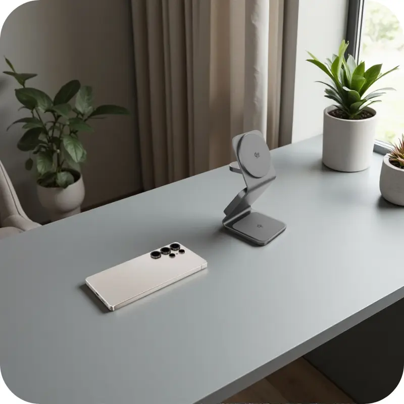 Qi2.2 Samsung ladestation 3in1