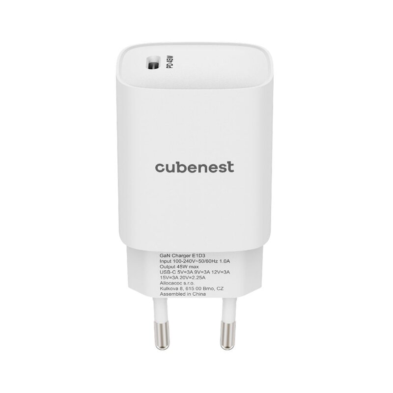 Cubenest PD GaN Ladegerät 45W E1D3