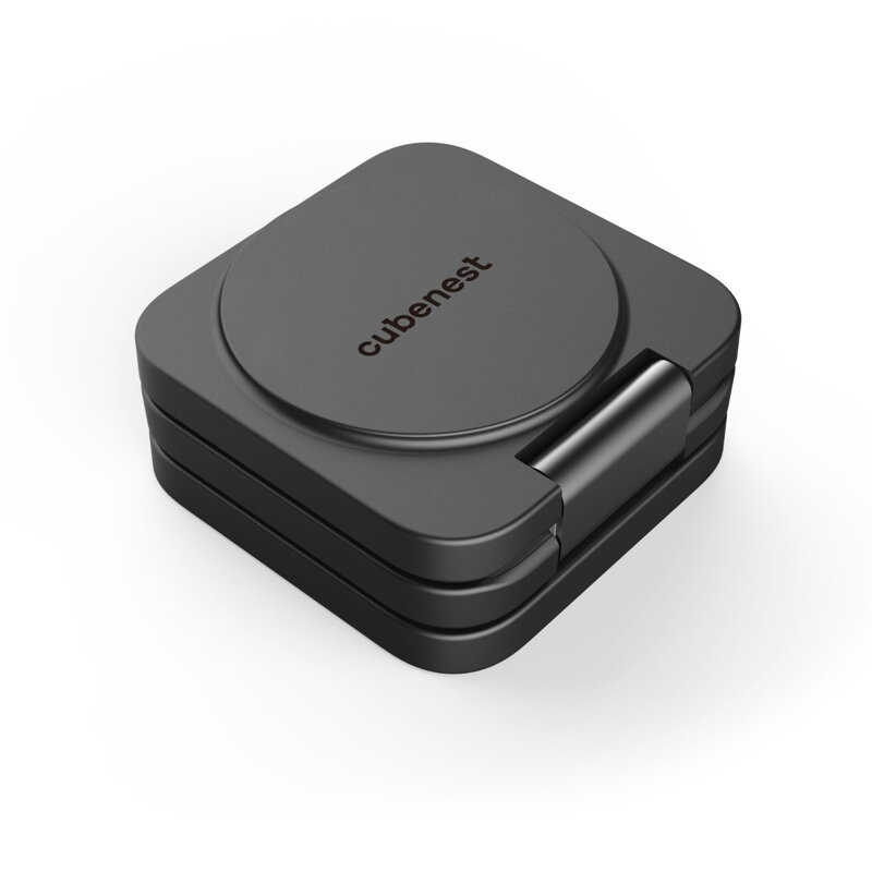 Cubenest 3in1 Faltbares Magnetisches Kabelloses Ladegerät E310 Grau