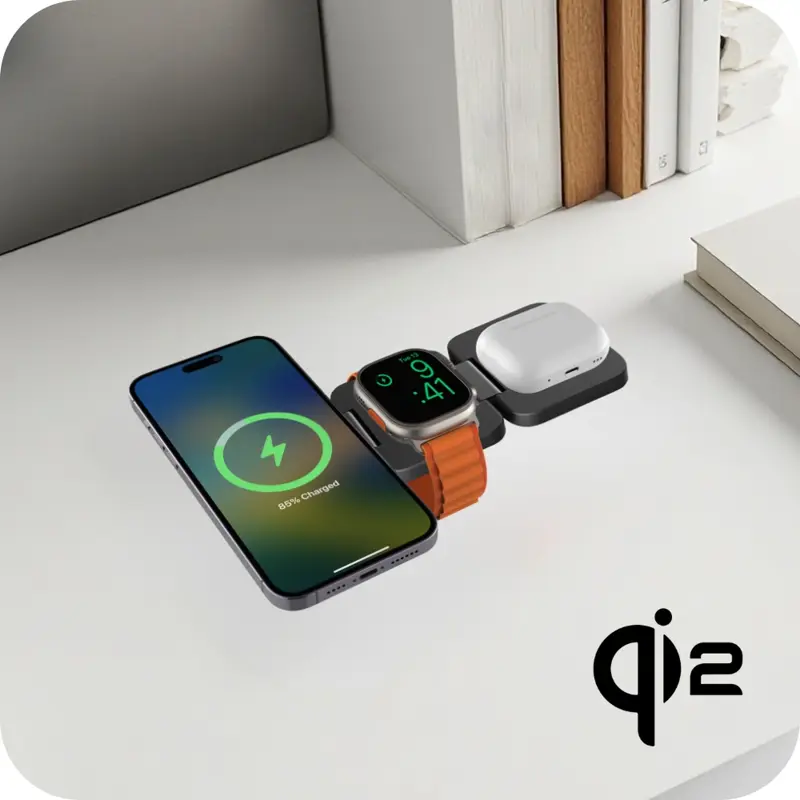 Qi2 MagSafe Ladegerät 3in1 Qi2 MagSafe Ladegerät 3in1