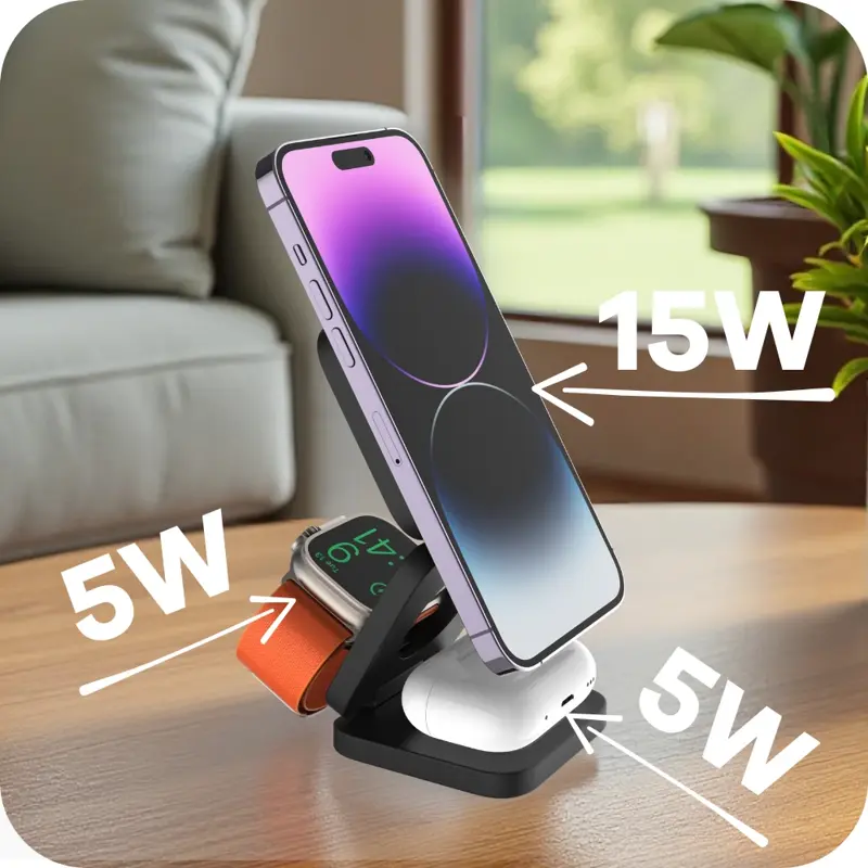 Qi2 MagSafe Ladegerät 3in1 Qi2 MagSafe Ladegerät 3in1