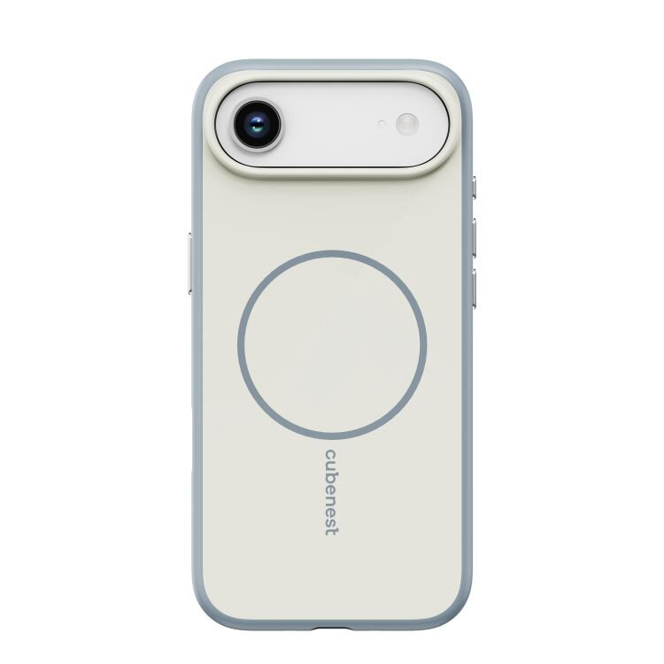 Cubenest Hülle für iPhone 17 Air MagSafe-kompatibel Beige Matt