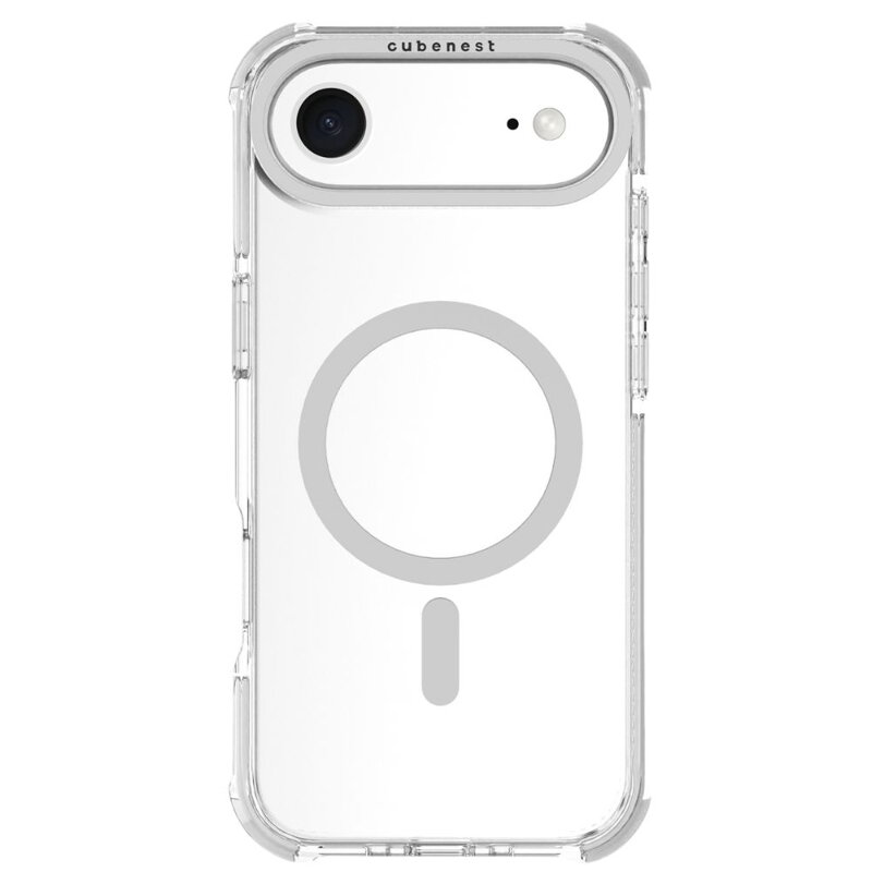 Cubenest Hülle für iPhone 17 Air MagPro Strong Guard weiß