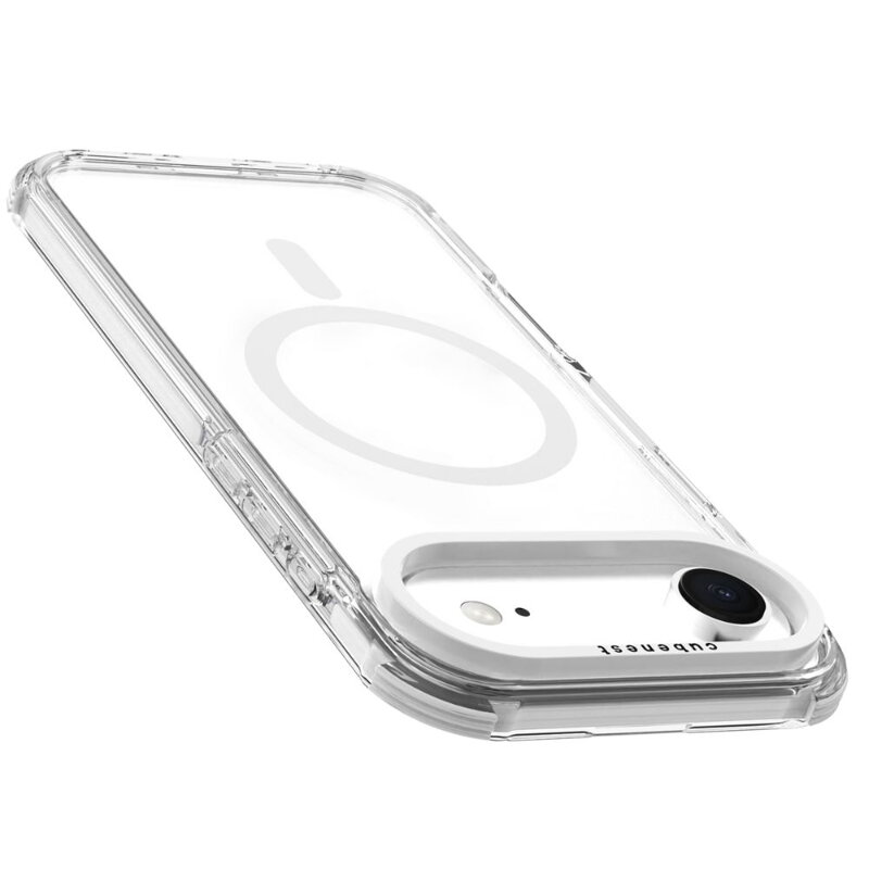 Cubenest Hülle für iPhone 17 Air MagPro Strong Guard weiß