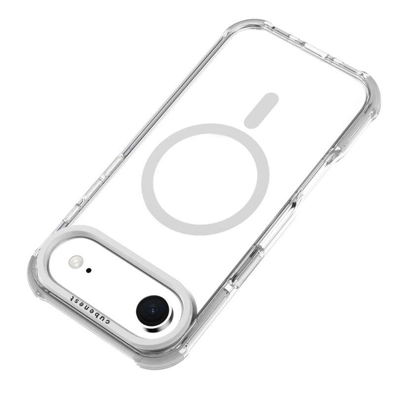 Cubenest Hülle für iPhone 17 Air MagPro Strong Guard weiß