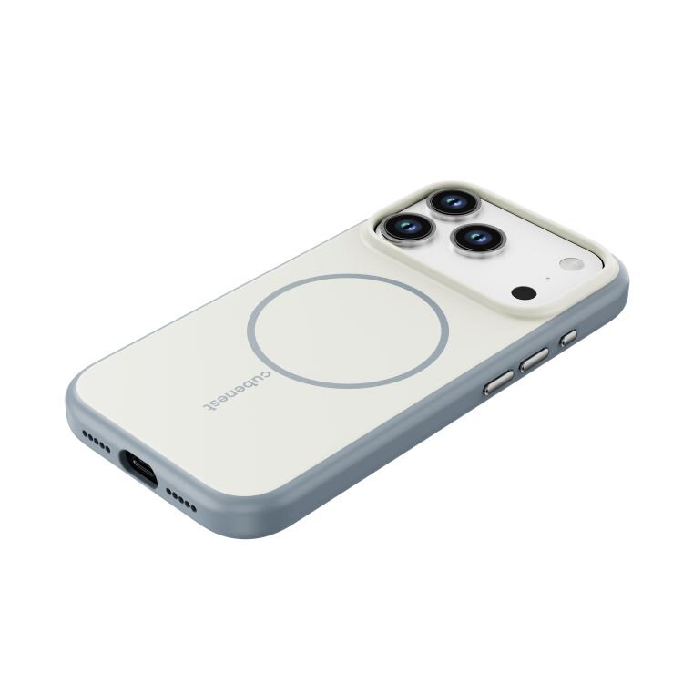 Cubenest Hülle für iPhone 17 Pro MagSafe-kompatibel Beige Matt