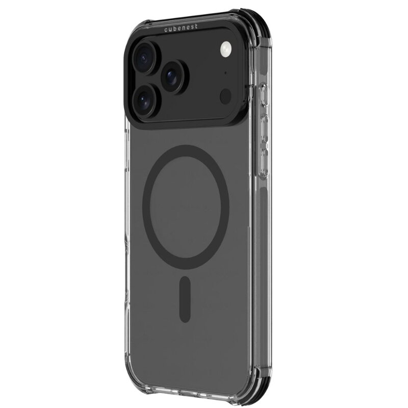 Cubenest Hülle für iPhone 17 Pro Max MagPro Strong Guard schwarz