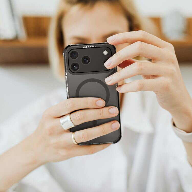 Cubenest Hülle für iPhone 17 Pro Max MagPro Strong Guard schwarz