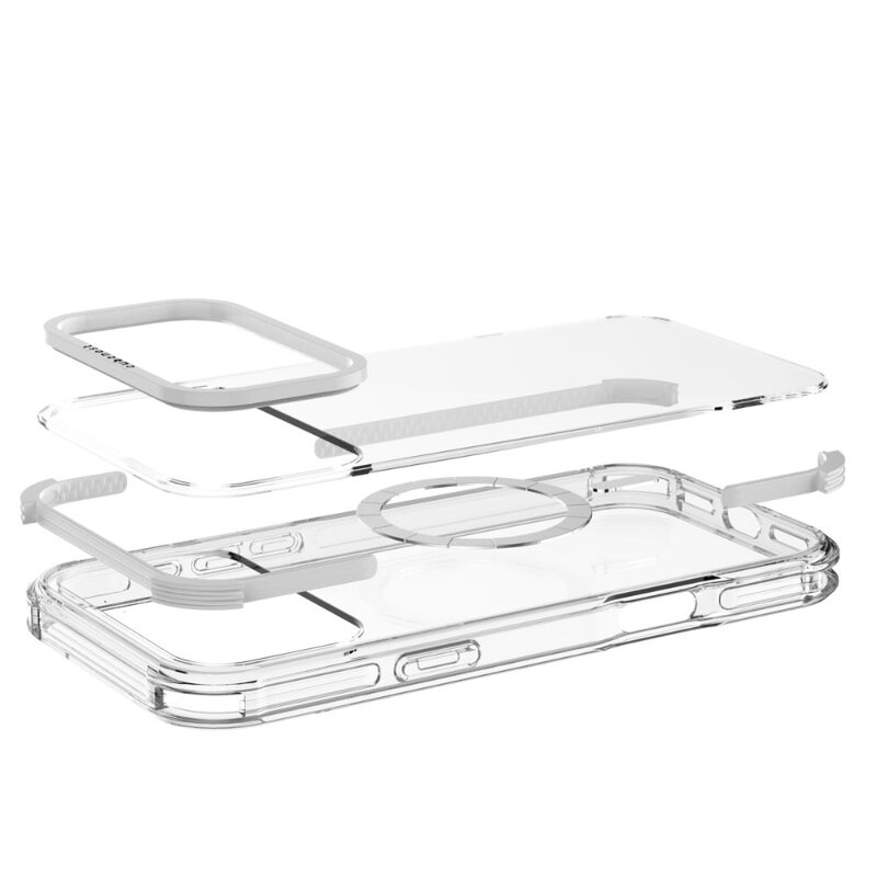 Cubenest Hülle für iPhone 17 Pro Max MagPro Strong Guard weiß