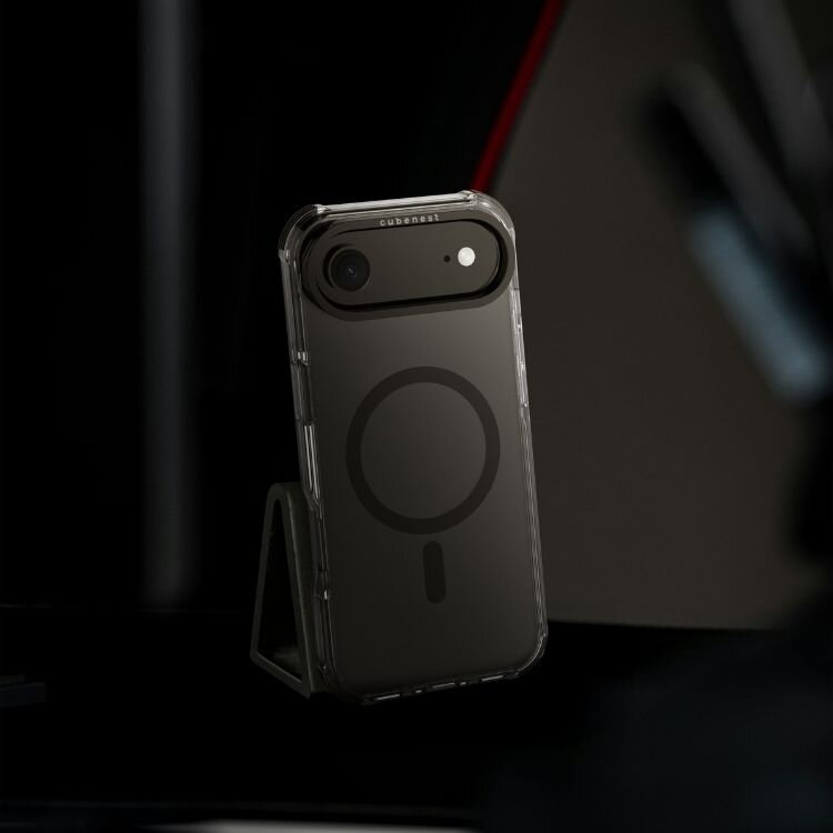Cubenest Hülle für iPhone 17 Air MagPro Strong Guard schwarz