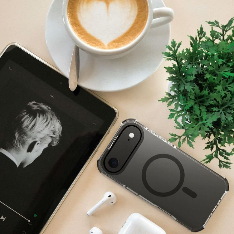 Cubenest Hülle für iPhone 17 Air MagPro Strong Guard schwarz