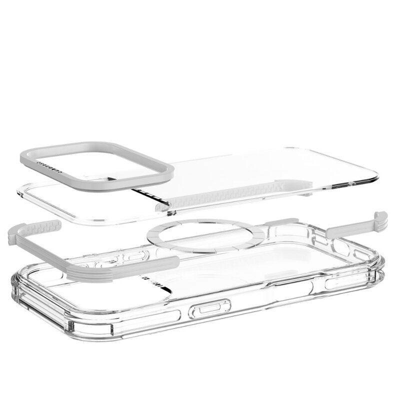 Cubenest Hülle für iPhone 17 Pro MagPro Strong Guard weiß
