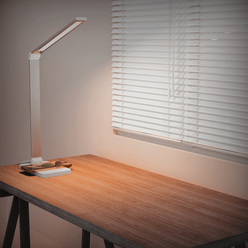 Cubenest LED-Tischleuchte mit kabelloser Aufladung LTW01C
