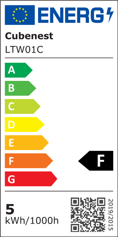Cubenest LED-Tischleuchte mit kabelloser Aufladung LTW01C