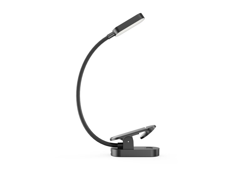 Cubenest LED-Lampe mit Clip LTW02 Schwarz