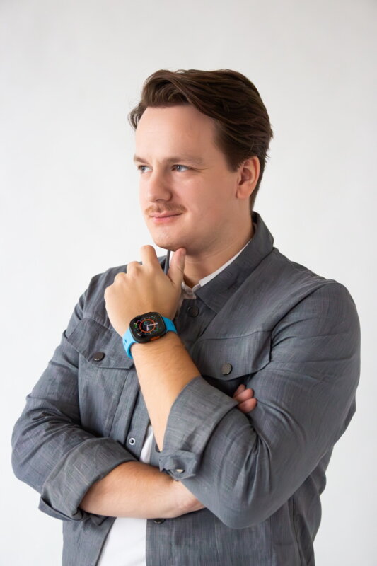 Apple Watch Premium Sport Armband Blau