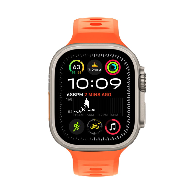 Apple Watch Premium Sport Armband Orange