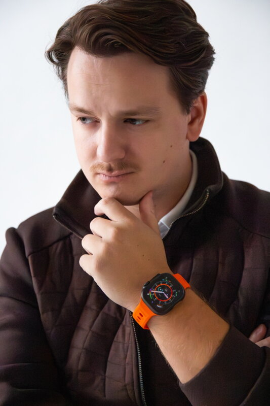 Apple Watch Premium Sport Armband Orange