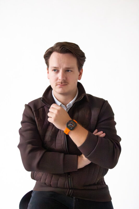 Apple Watch Premium Sport Armband Orange