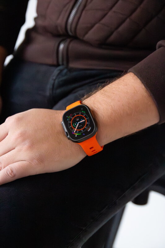 Apple Watch Premium Sport Armband Orange