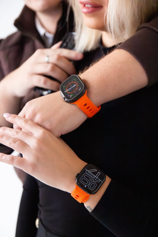 Apple Watch Premium Sport Armband Orange