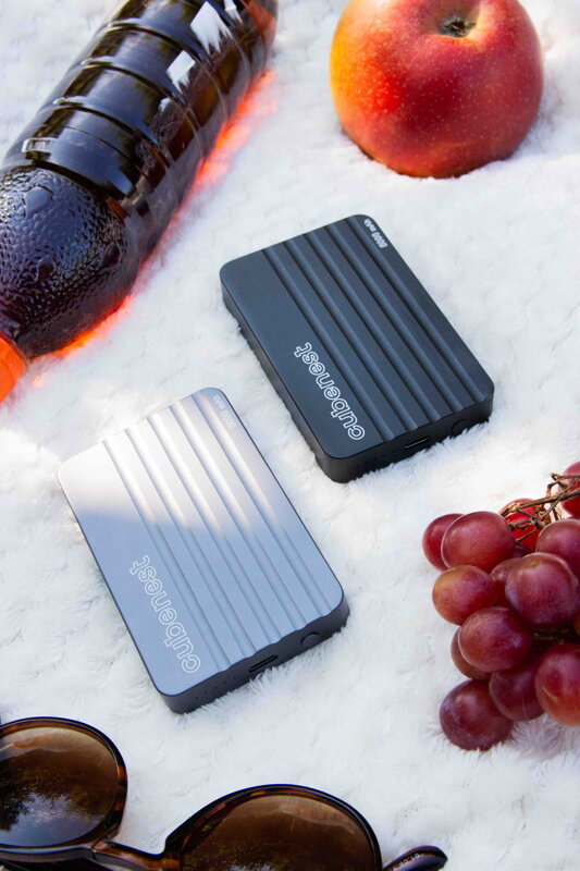Cubenest Magnetische Kabellose Powerbank 5000 mAh S1B1 Grau