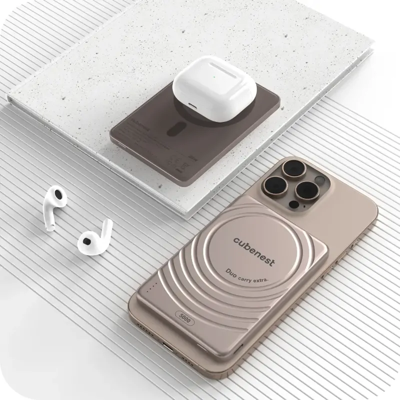 MagSafe powerbanka 5 000 mAh DualSlim Ultimátní spojení stylu a výkonu