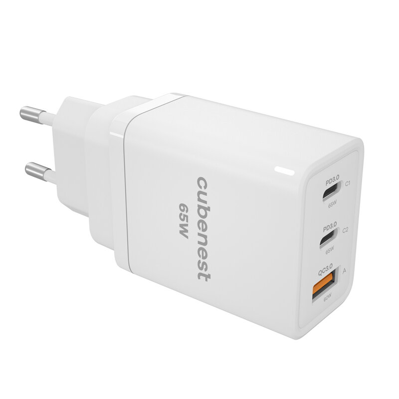 Cubenest Reise GaN Ladegerät 65W S3D1