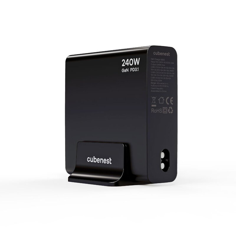 Cubenest GaN Ladegerät 240W S6D0