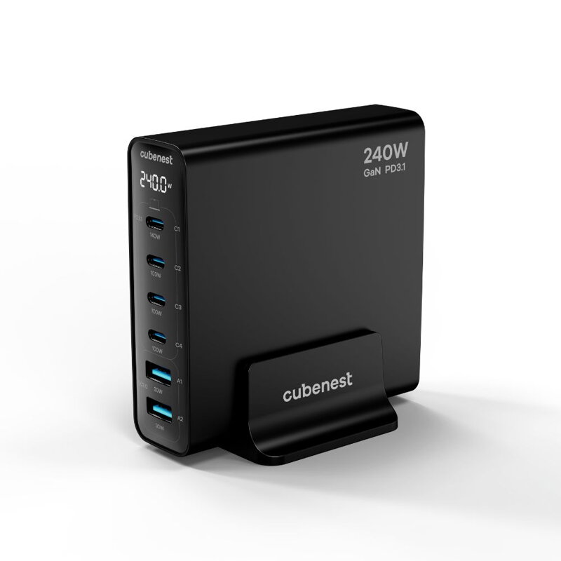 Cubenest GaN Ladegerät 240W S6D0