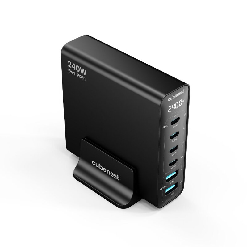 Cubenest GaN Ladegerät 240W S6D0
