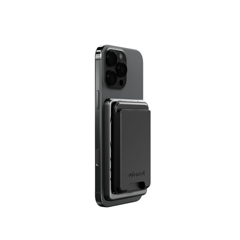 Cubenest Qi2 Magnetische Kabellose Powerbank SlimDual 5000 mAh SQ1B3D Schwarz