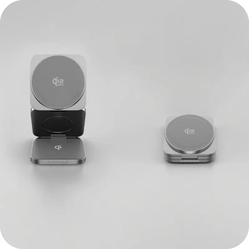 Qi2 MagSafe Ladegerät 3in1