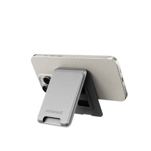 Cubenest Premium magnetische Wallet und Ständer WT01S Titan