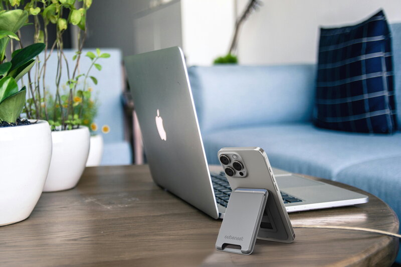 Cubenest Premium magnetische Wallet und Ständer WT01S Titan