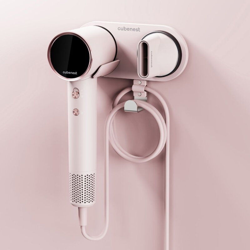 Cubenest Magnetischer Halter für Föhn SwiftDry SDHD01 rosa