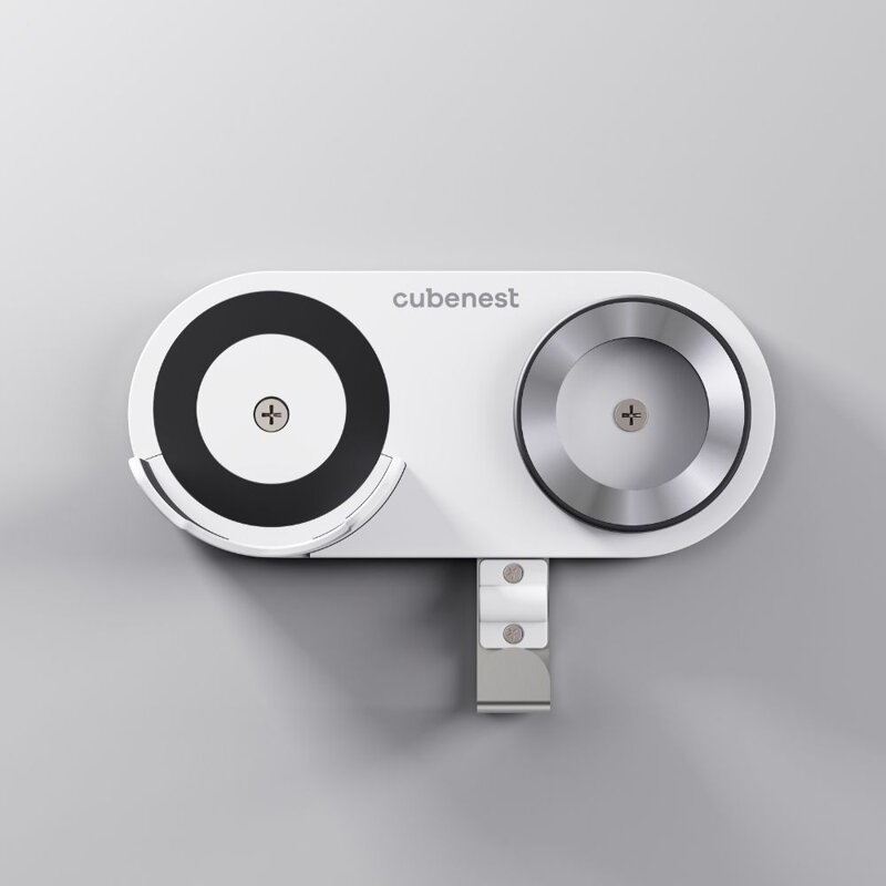 Cubenest Magnetischer Halter für Föhn SwiftDry SDHD01 weiß