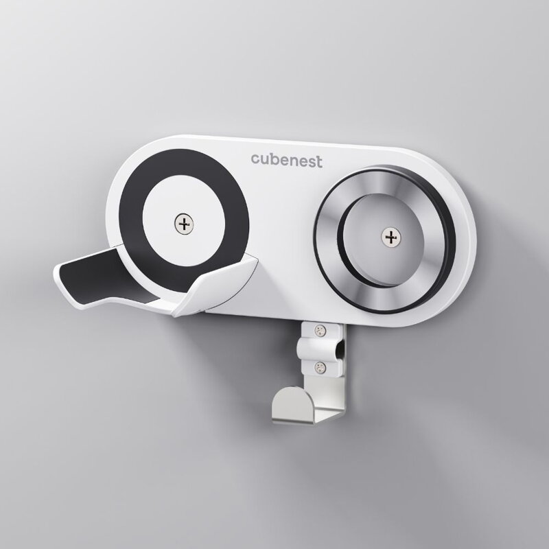 Cubenest Magnetischer Halter für Föhn SwiftDry SDHD01 weiß