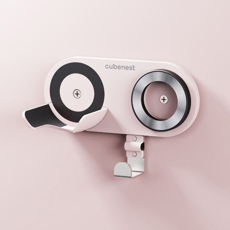 Cubenest Magnetischer Halter für Föhn SwiftDry SDHD01 rosa