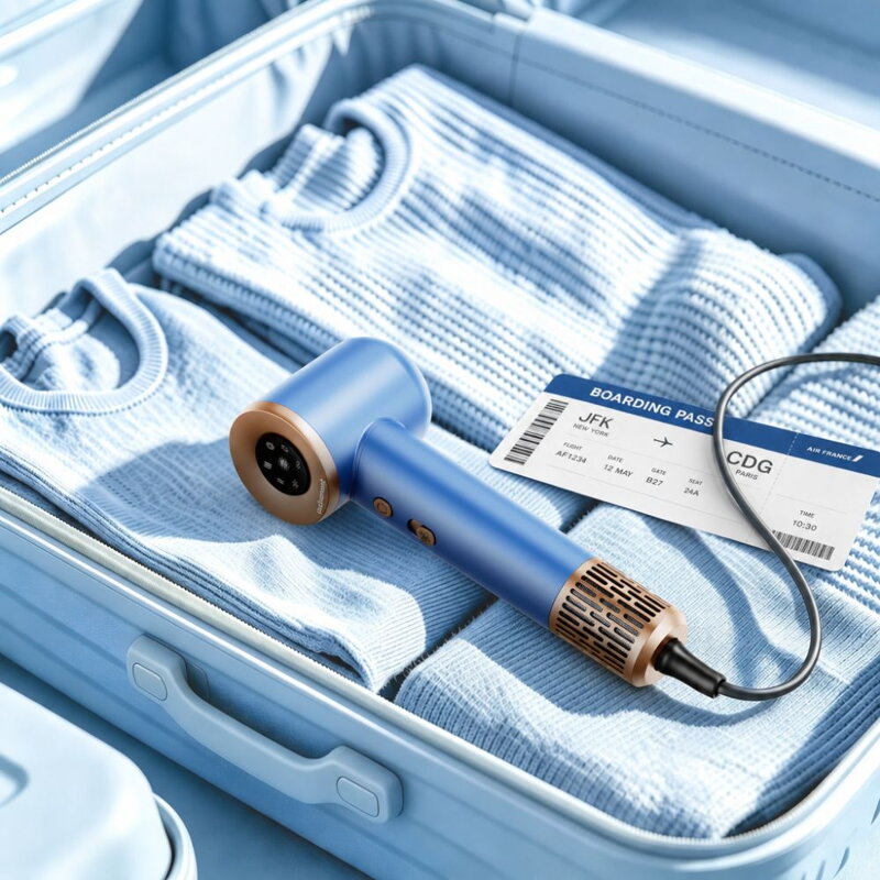 Cubenest Mini Föhn SwiftDry SDHD02 blau