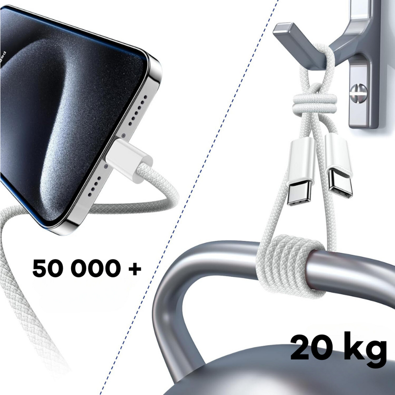 Cubenest USB-C/USB-C Kabel 60W 1m 2Stk.