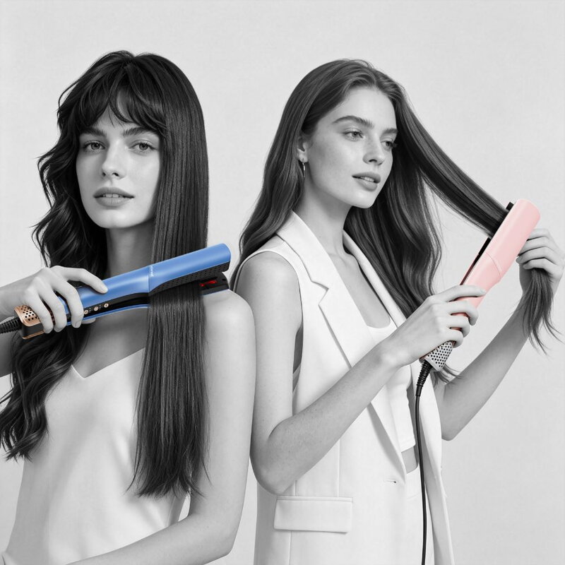 Cubenest Heißluft-Glätteisen SwiftDry SDHS01 rosa